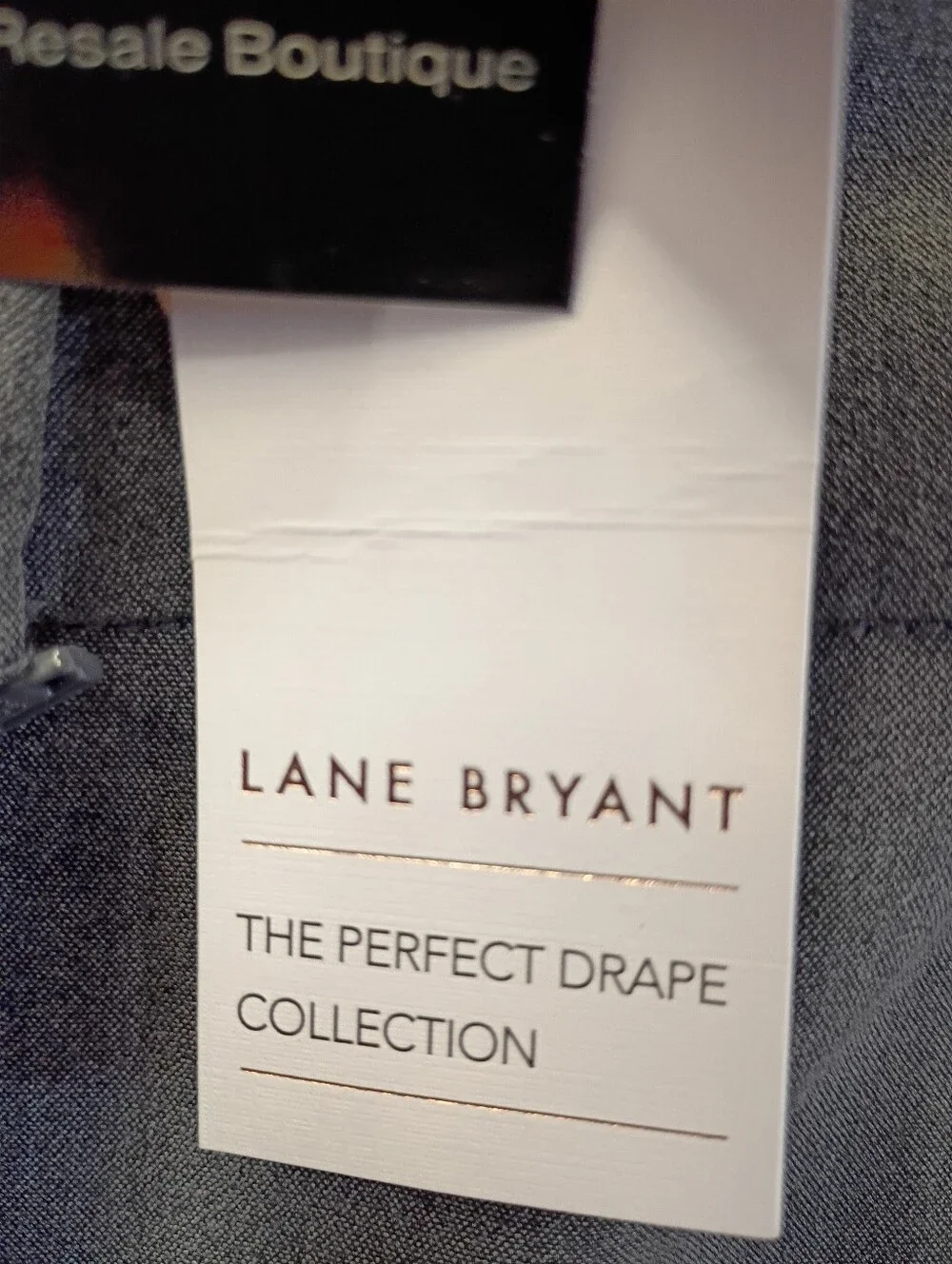 Lane Bryant Wide Leg High Rise Short Pants In Grey